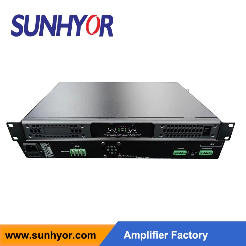 1U 2Channels D amplifier