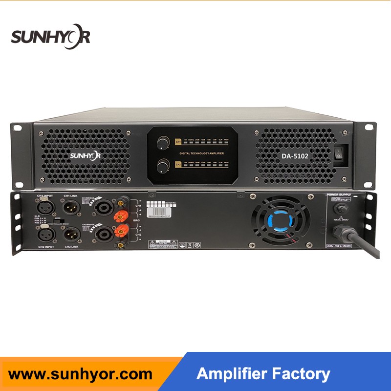 2Channel Digital Professional Amplifier