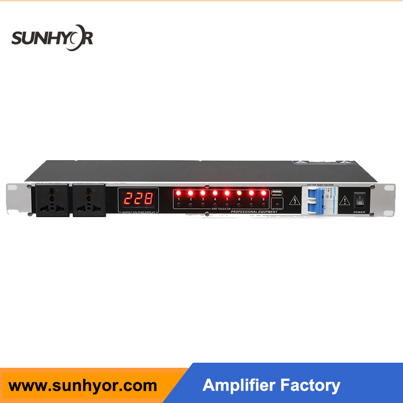 Professional Sound Equipment Power Supply Management 
