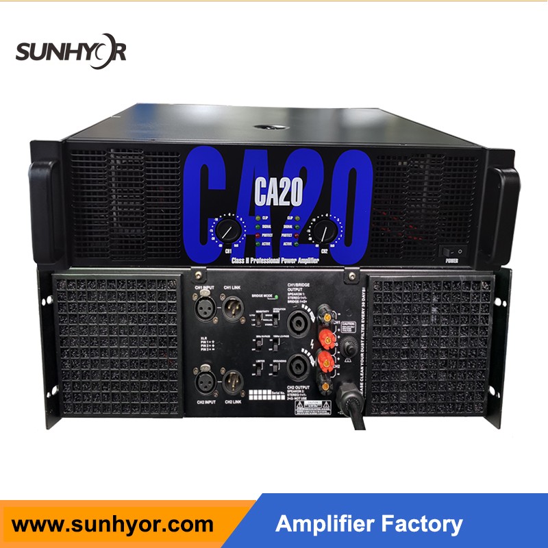 CAseries 3U 2700W Subwoofer Amplifier