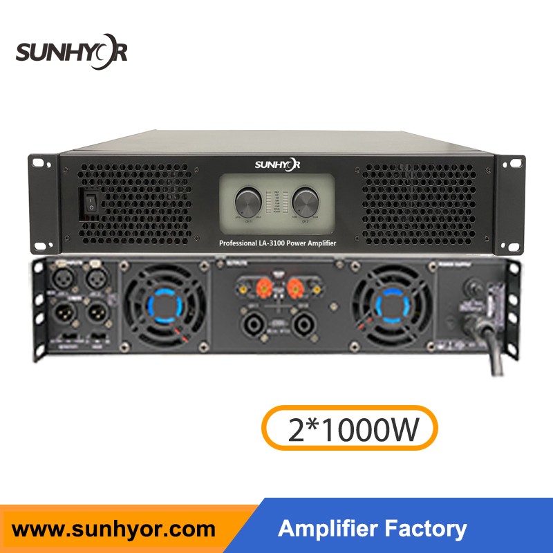 2CH Class H Audio Sets Powered Amplifier
